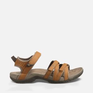 Teva Tirra Leather Σανδαλια Γυναικεια - κίτρινα